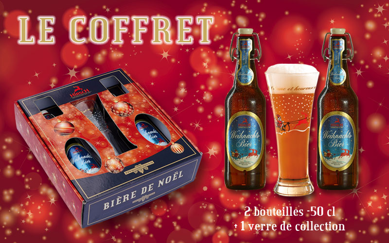 Bière de Noël Hirsch, la magie d'une bière délicieusement ambrée
