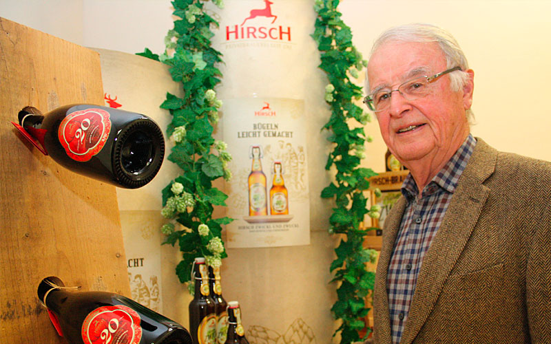 M. Rainer Honer fête ses 60 ans à la tête de la brasserie Hirsch