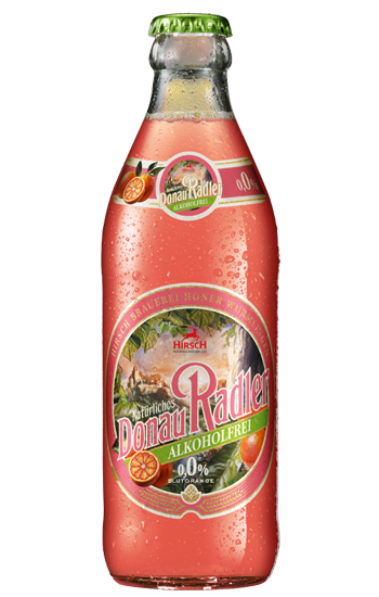 Panach&eacute; Hirsch 0,0%  Saveur orange sanguine